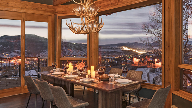 Glacier Lodge - West, Luxury Mountain Rental Home in Steamboat Springs, Colorado