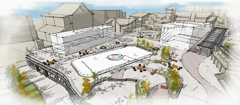 Steamboat Gondola Square Redevelopment Rendering