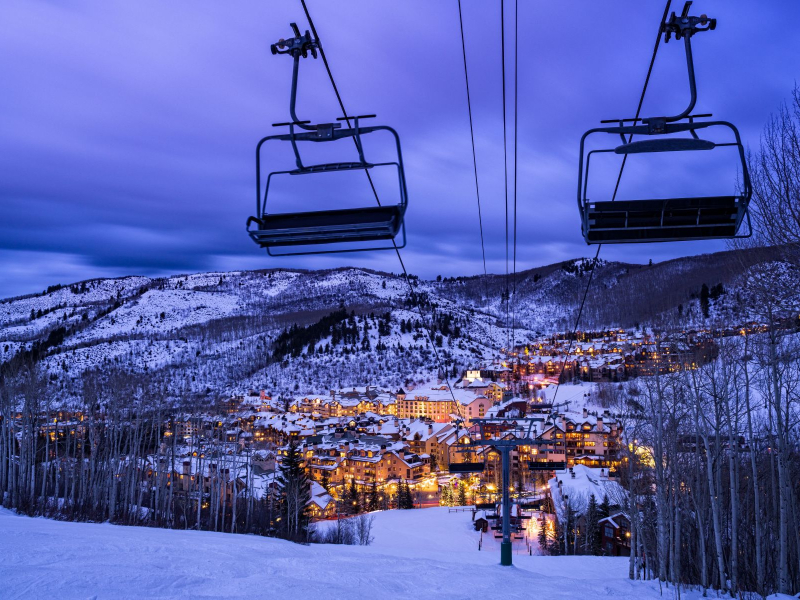 Beaver Creek Chair Lift | Moving Mountains Vail