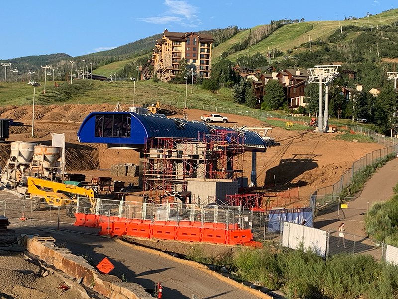 New Steamboat Gondola Terminal