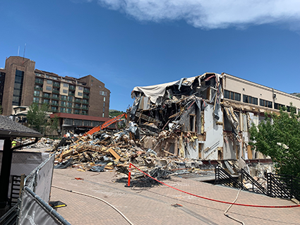 Steamboat Gondola Building Demolition