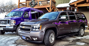 Luxury Catered Chalet Private Transportation in Steamboat Springs