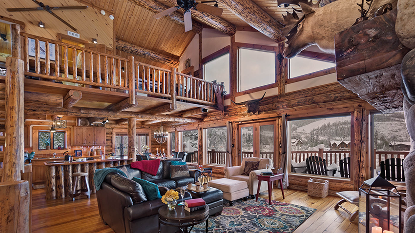 Mountain High Chalet, Luxury Log Cabin in Steamboat Springs