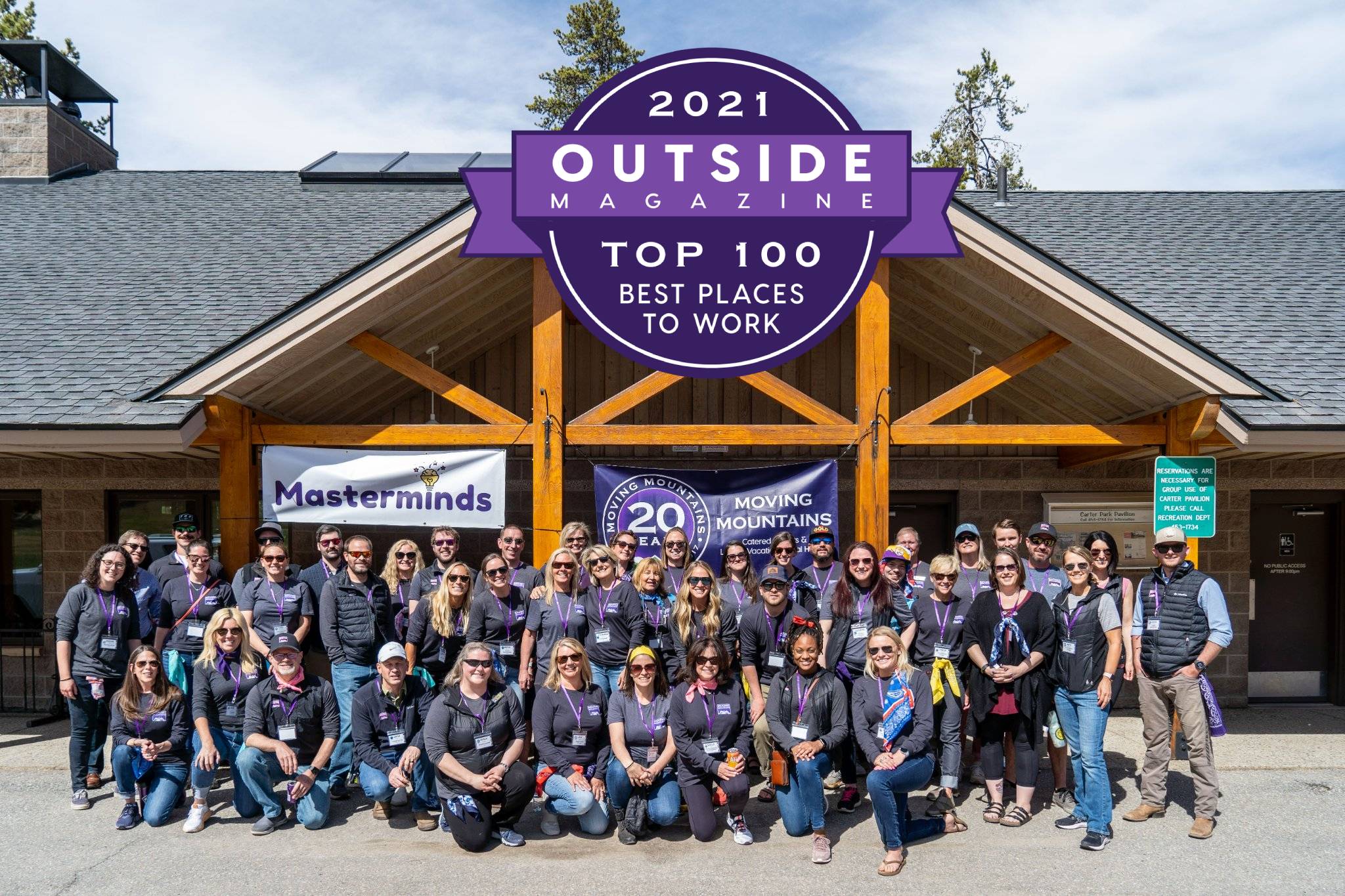 Outside Magazine Best Places to Work 2021, Moving Mountains