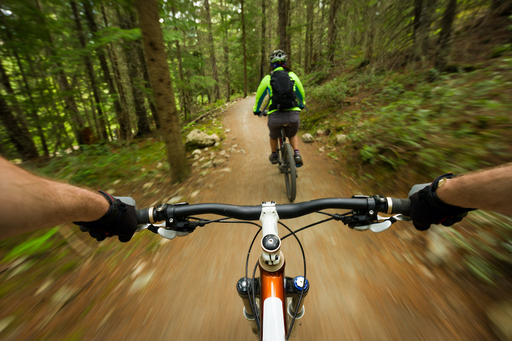 mountain biking point of view