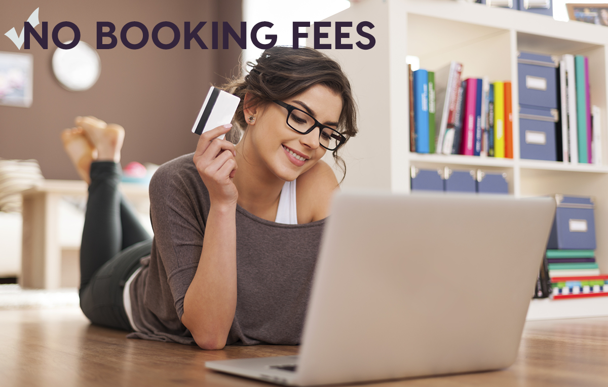 Why book with Moving Mountains No Booking Fees