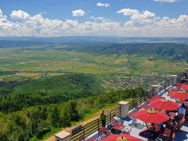 Oasis Sundeck in Steamboat Springs