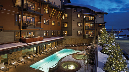 One Steamboat Place, Steamboat Luxury Condos, Pool