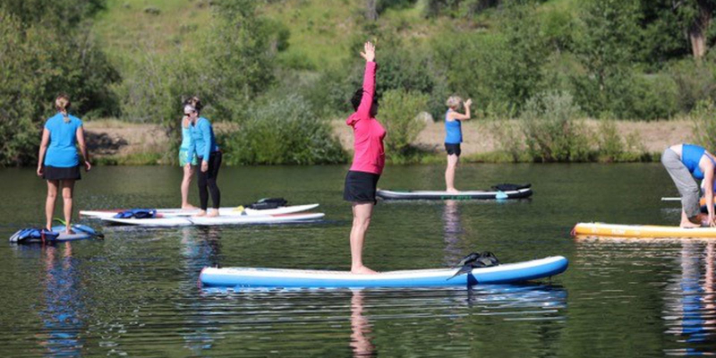 Paddle Board Yoga | Moving Mountains