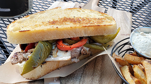 Paramount Cafe, Flatiron Cheesesteak