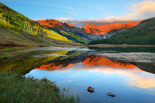 Piney Lake in the Fall