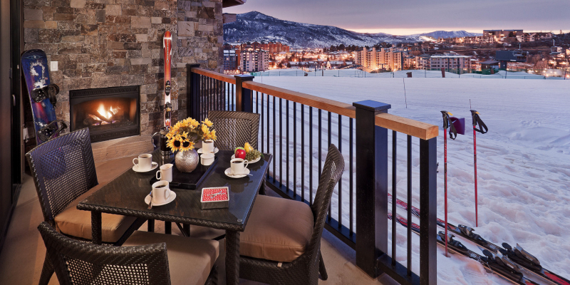 Ski in, ski out condo