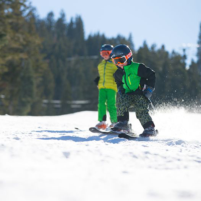 Kids Skiing