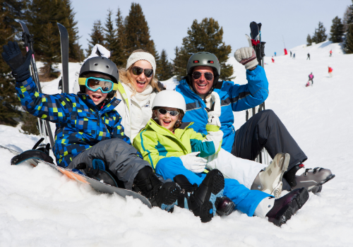 Spring skiing