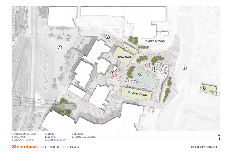 Steamboat Base Redevelopment Schematic