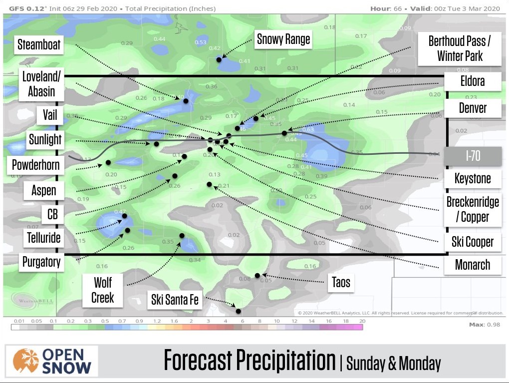 More snow on Sunday!